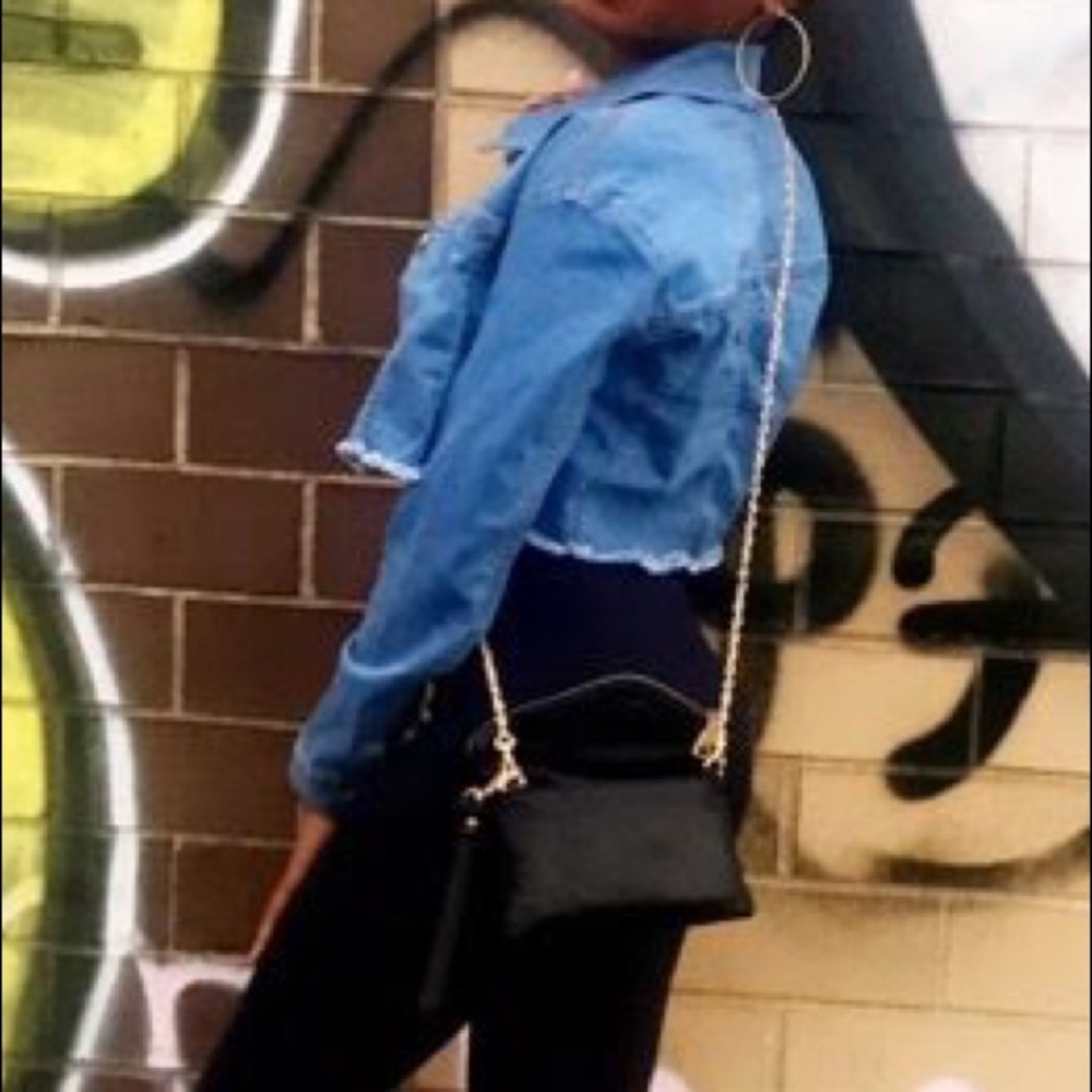 Cut Off Denim Jacket - Picture 5 of 5